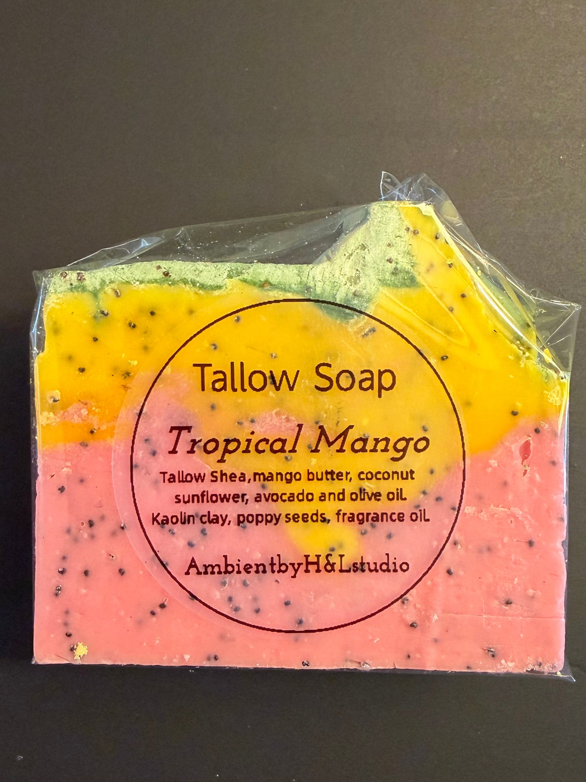 Tropical  Mango tallow soap